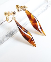 The Rule ザルール:Leaf single earring:リーフ シングル イヤリング