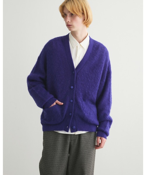 Traditional Weatherwear モヘアカーディガン S Traditional