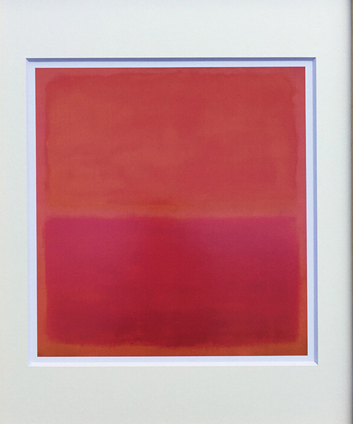 【MARK ROTHKO/マーク・ロスコ】 NO.3 1967　アートフレーム MARK ROTHKO/マーク・ロスコ】 NO.3 1967 アートフレーム（フォト