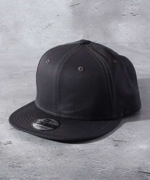 NEW ERA(ニューエラ)の「【NEW ERA/ニューエラ】9FIFTY BLANK CAP/ブランク(ロゴなし)キャップ(キャップ・メンズ・ブラック/チャコールグレー/ホワイト・FREE)」の3枚目の写真