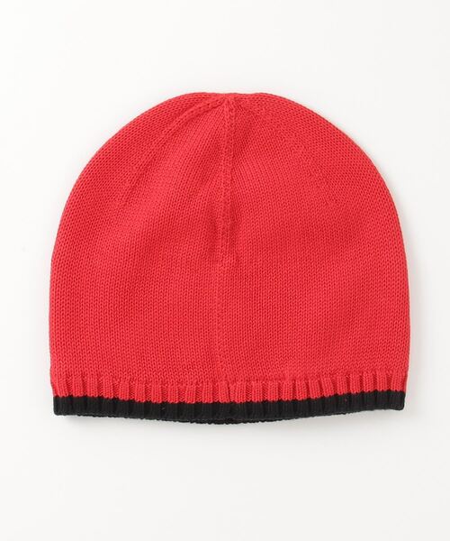 POLO RALPH LAUREN CHILDRENSWEAR（ポロ ラルフ ローレン チルドレンズウェア）の「Polo ベア コットン ハット（ニットキャップ/ビーニー・キッズ・レッド・ONE）」の2枚目の写真
