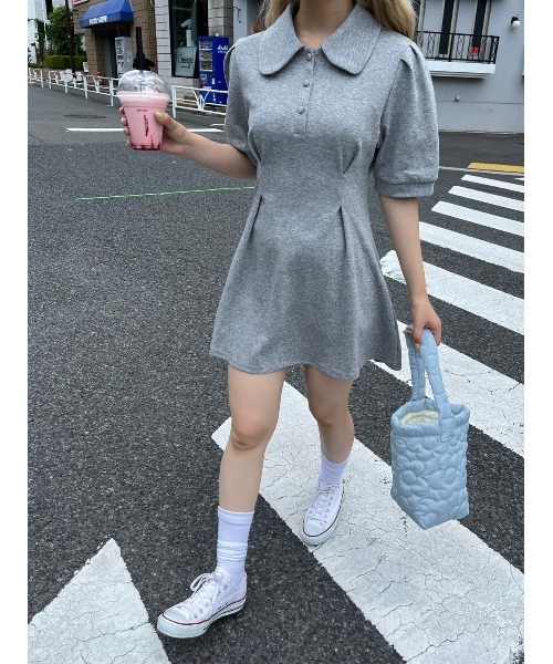 WC（ダブル シー）の「フラワーパターンキルトバッグ（トートバッグ・レディース・ピンク/ホワイト/サックスブルー・FREE）」の20枚目の写真