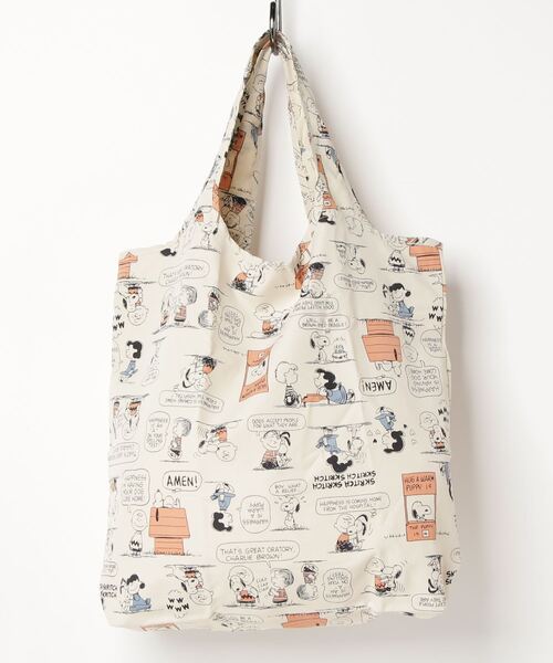 PEANUTS(ピーナッツ)の「∴【 PEANUTS / ピーナッツ 】携帯 トート レトロ KBI 27702803 TOTE(トートバッグ・レディース・アイボリー/ネイビー/カーキ・FREE)」の2枚目の写真