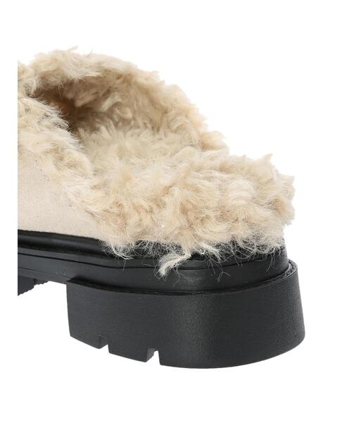 AMERICAN HOLIC（アメリカンホリック）の「ファーバックルサンダル（サンダル・レディース・ベージュ・L/M）」の10枚目の写真