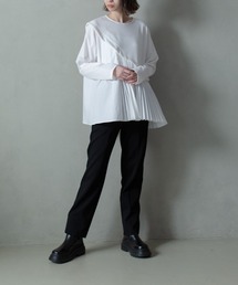 MARECHAL TERRE | MARECHAL TERRE (マルシャルテル) スリット入りスウェットパンツ/ZMT224PT306(その他パンツ)