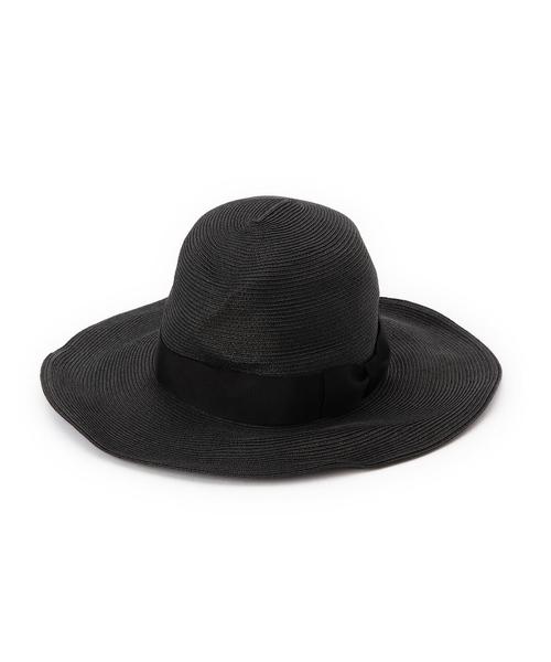 EN ROUTE（アンルート）の「KIJIMA TAKAYUKI（キジマタカユキ） PAPER L/BRIM HAT1（ハット・メンズ・ブラック/ダークグレー・2）」の2枚目の写真