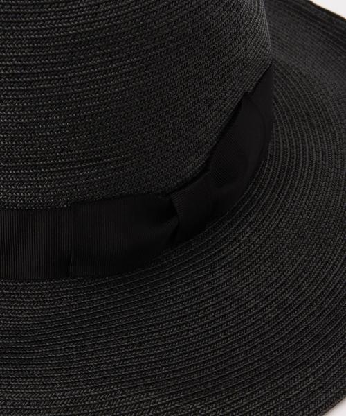 EN ROUTE（アンルート）の「KIJIMA TAKAYUKI（キジマタカユキ） PAPER L/BRIM HAT1（ハット・メンズ・ブラック/ダークグレー・2）」の5枚目の写真
