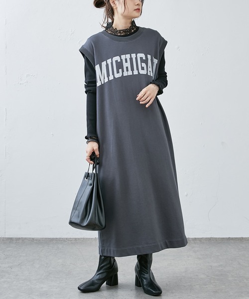 PUAL CE CIN（ピュアルセシン）の「テレコレース襟ロングスリーブインナー（Tシャツ/カットソー・レディース・ブラック/オフホワイト・FREE）」の11枚目の写真