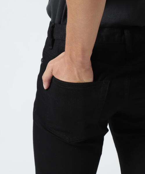 MINEDENIM（マインデニム）の「MINEDENIM（マインデニム）S.SLIM STR 5POCKET OWS/スリム　ブラックデニム（デニムパンツ・メンズ・ブラック・34/32/30/31/28/29/33）」の8枚目の写真