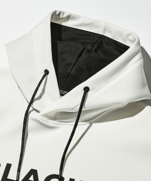 ★Lサイズ★ ブラックレーベルクレストブリッジ シャドーチェックロゴフーディー BLACK LABEL CRESTBRIDGE（ブラックレーベル・クレストブリッジ