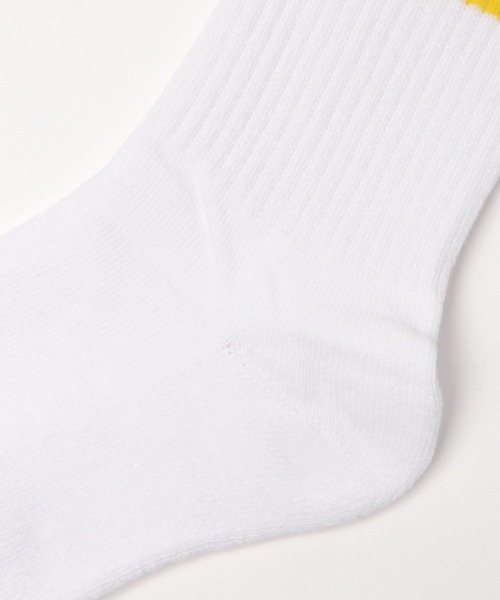 BAYFLOW（ベイフロー）の「BFリッチェルラインソックス（ソックス/靴下・メンズ・パープル/ネイビー/グリーン/ブラック・FREE）」の6枚目の写真