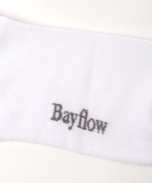 BAYFLOW（ベイフロー）の「BFリッチェルラインソックス（ソックス/靴下・メンズ・パープル/ネイビー/グリーン/ブラック・FREE）」の8枚目の写真