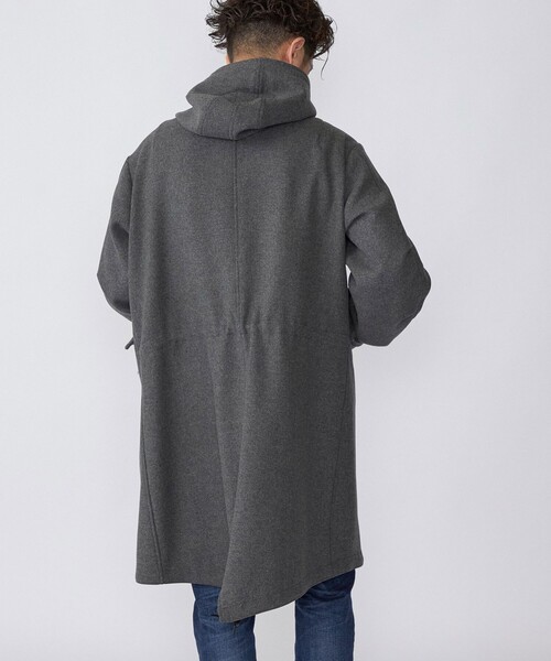 SHIPS(シップス)の「SHIPS: スーパー120'S メリノウール メルトン モッズコート(モッズコート・メンズ・ダークグレー/ネイビー・SMALL/MEDIUM/LARGE/X-LARGE)」の5枚目の写真