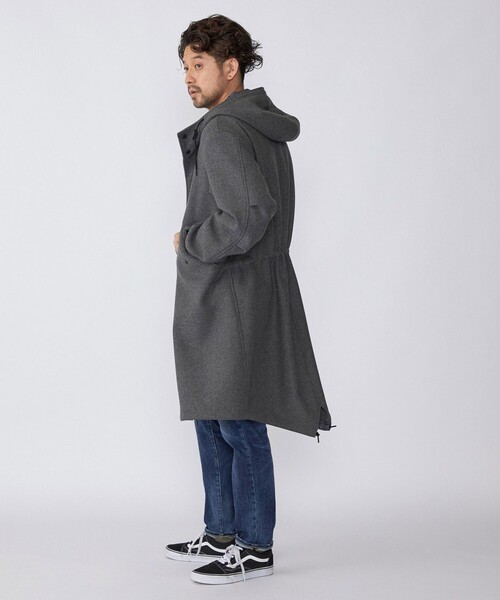 SHIPS(シップス)の「SHIPS: スーパー120'S メリノウール メルトン モッズコート(モッズコート・メンズ・ダークグレー/ネイビー・SMALL/MEDIUM/LARGE/X-LARGE)」の11枚目の写真