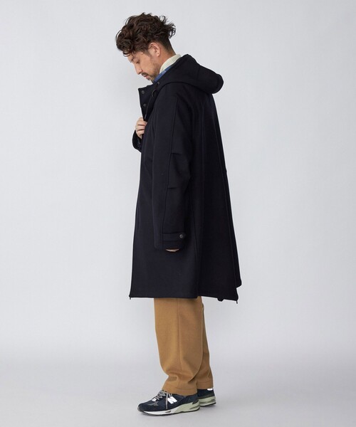 SHIPS(シップス)の「SHIPS: スーパー120'S メリノウール メルトン モッズコート(モッズコート・メンズ・ダークグレー/ネイビー・SMALL/MEDIUM/LARGE/X-LARGE)」の18枚目の写真