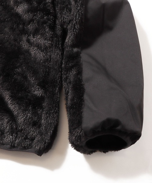 ABU GARCIA(アブ・ガルシア)の「AbuGarcia/アブ ガルシア REVERSIBLE MIL TRUCK JACKET リバーシブル フリースジャケット(ミリタリージャケット・メンズ・オリーブ/ブラック・L/M)」の14枚目の写真