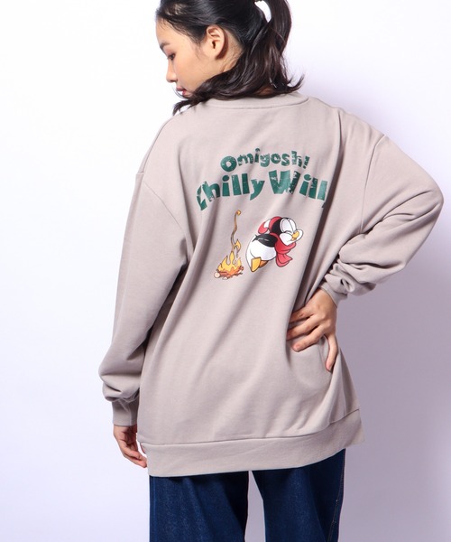 FUNALIVE(ファンアライブ)の「Chilly Willy/チリーウィリー プリントトレーナー(スウェット・メンズ・オフホワイト/ブルー/ブラック系その他/スミクロ/ベージュ/グリーン・M/L)」の8枚目の写真