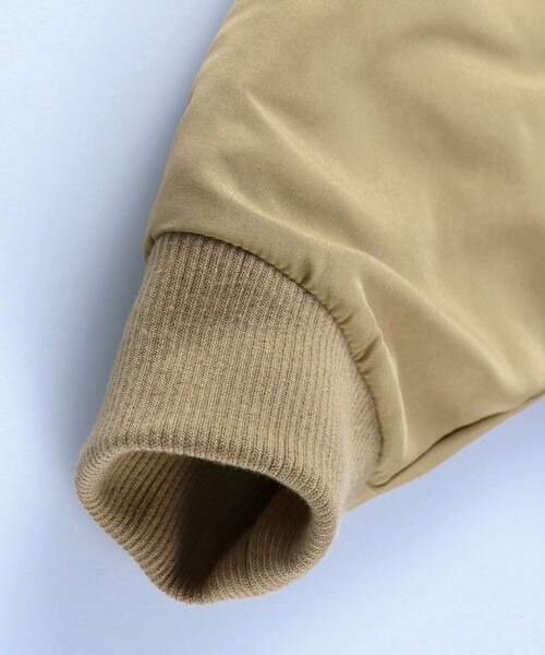 BRANSHES（ブランシェス）の「【あったか】ブルゾン（ブルゾン・キッズ・ベージュ/ブラック/カーキオリーブ・120/130/110/100/140/150/160）」の4枚目の写真