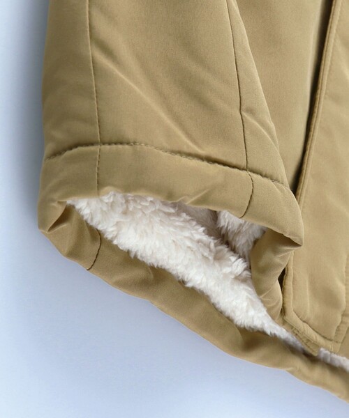 BRANSHES（ブランシェス）の「【あったか】ブルゾン（ブルゾン・キッズ・ベージュ/ブラック/カーキオリーブ・120/130/110/100/140/150/160）」の5枚目の写真