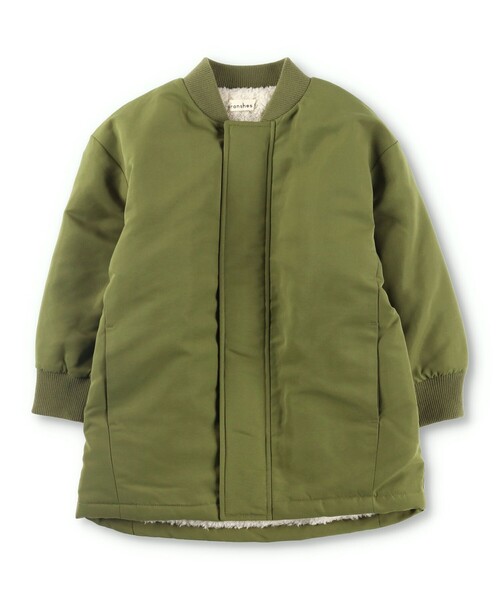 BRANSHES（ブランシェス）の「【あったか】ブルゾン（ブルゾン・キッズ・ベージュ/ブラック/カーキオリーブ・120/130/110/100/140/150/160）」の9枚目の写真