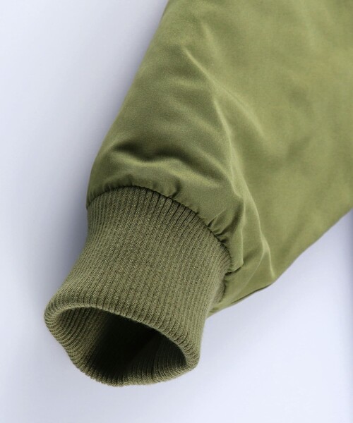 BRANSHES（ブランシェス）の「【あったか】ブルゾン（ブルゾン・キッズ・ベージュ/ブラック/カーキオリーブ・120/130/110/100/140/150/160）」の15枚目の写真