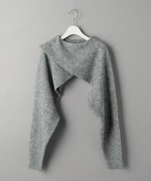 BEAUTY&YOUTH UNITED ARROWS | ウール＆モヘヤブレンド ショート ロングスリーブ ニット(ニット/セーター)