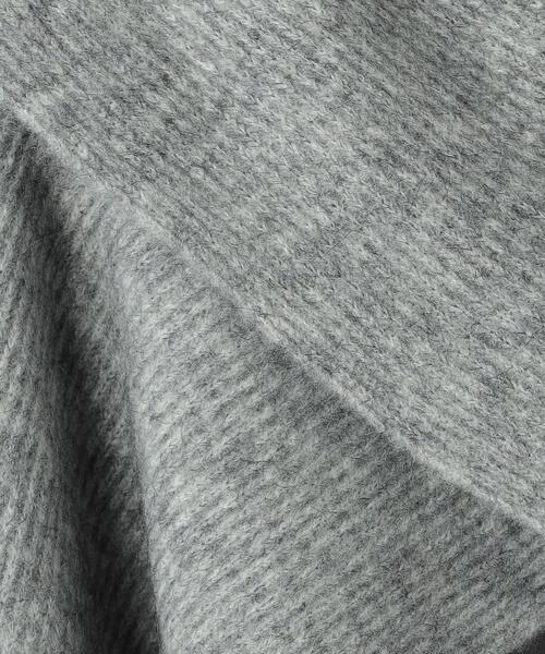 BEAUTY&YOUTH UNITED ARROWS(ビューティーアンドユースユナイテッドアローズ)の「ウール&モヘヤブレンド ショート ロングスリーブ ニット(ニット/セーター・レディース・ブラック/ダークグレー・FREE)」の8枚目の写真