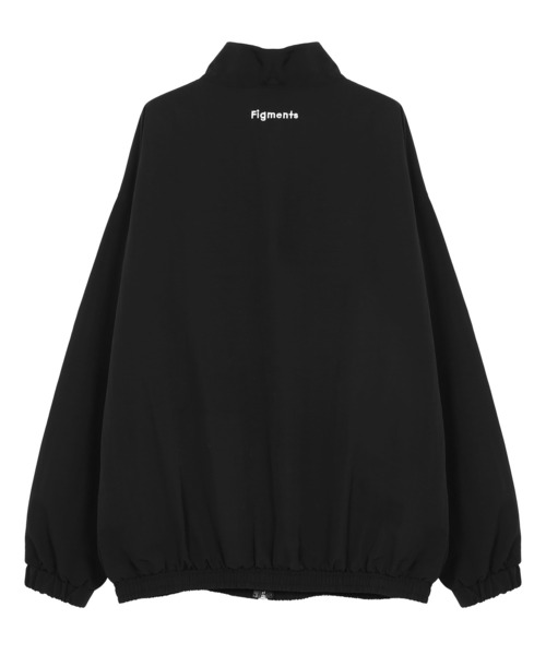Figments（フィグメンツ）の「オーバートラックジャケット（ナイロンジャケット・レディース・ブラック/グリーン/パープル/サックスブルー/ネイビー/グレー・LARGE/X-LARGE）」の17枚目の写真