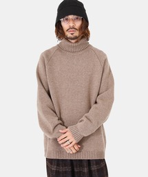 PORT BY ARK | PORT BY ARK / ポートバイアーク：Turtleneck Knit：PO12-K003[COR](ニット/セーター)