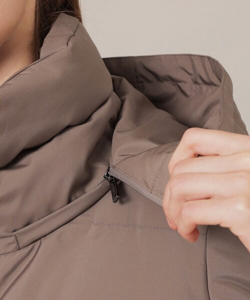 MACKINTOSH LONDON（マッキントッシュ ロンドン）の「ハイカウントタフタダウンコート（ダウンジャケット/コート・レディース・ブラック/ブラウン系その他4・40/38）」の10枚目の写真