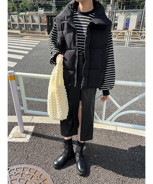 PHILLY（フィリー）の「フロントスリットロングスカート（スカート・レディース・ブラック/ブラック系その他・FREE）」の7枚目の写真