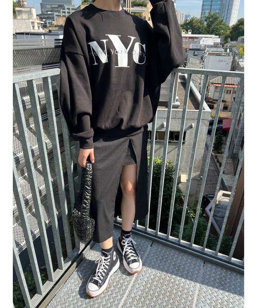 PHILLY（フィリー）の「フロントスリットロングスカート（スカート・レディース・ブラック/ブラック系その他・FREE）」の12枚目の写真