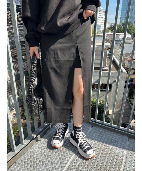 PHILLY（フィリー）の「フロントスリットロングスカート（スカート・レディース・ブラック/ブラック系その他・FREE）」の13枚目の写真