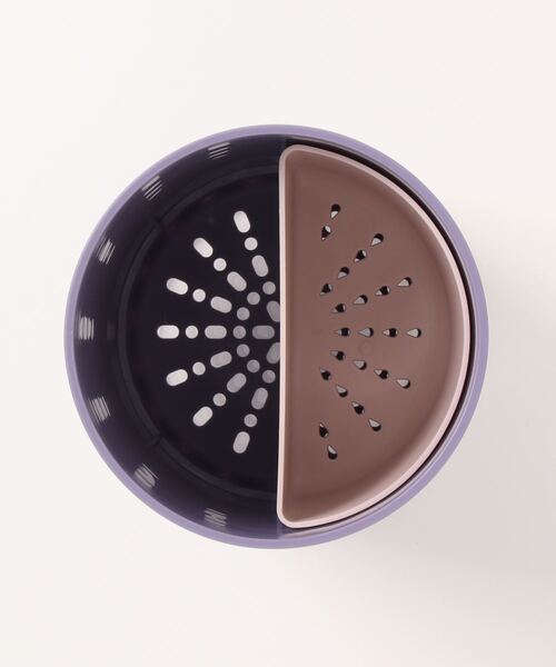 aimoha（アイモハ）の「パステルカラー　 卓上キッチン食器収納 箸立て 水切り（キッチン収納・レディース・ホワイト/イエロー/パープル・FREE）」の7枚目の写真