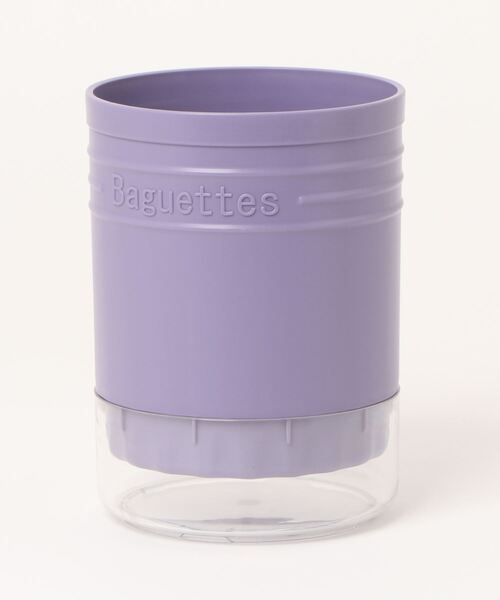 aimoha（アイモハ）の「パステルカラー　 卓上キッチン食器収納 箸立て 水切り（キッチン収納・レディース・ホワイト/イエロー/パープル・FREE）」の4枚目の写真