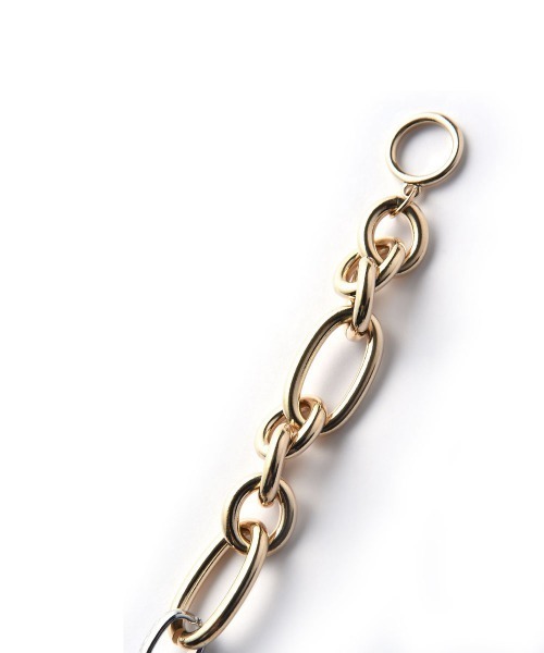 marjour(マージュール)の「COMBI COLOR CHAIN BRACELET(ブレスレット・レディース・シルバー×ゴールド・FREE)」の12枚目の写真