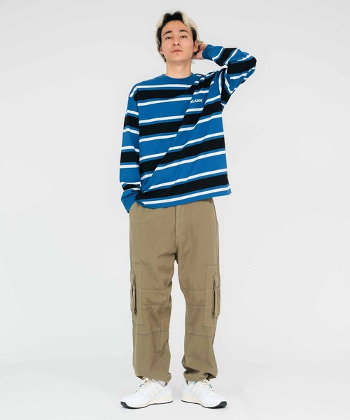 XLARGE（エクストララージ）の「STANDARD LOGO BORDER L/S TEE（T
