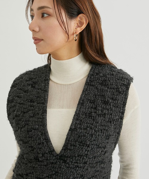 THE PERMANENT EYE(ザパーマネントアイ)の「【COATE/コート】ONE-PIECE/ワンピース(ワンピース・レディース・グレー・38)」の6枚目の写真
