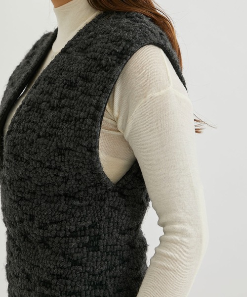 THE PERMANENT EYE(ザパーマネントアイ)の「【COATE/コート】ONE-PIECE/ワンピース(ワンピース・レディース・グレー・38)」の7枚目の写真