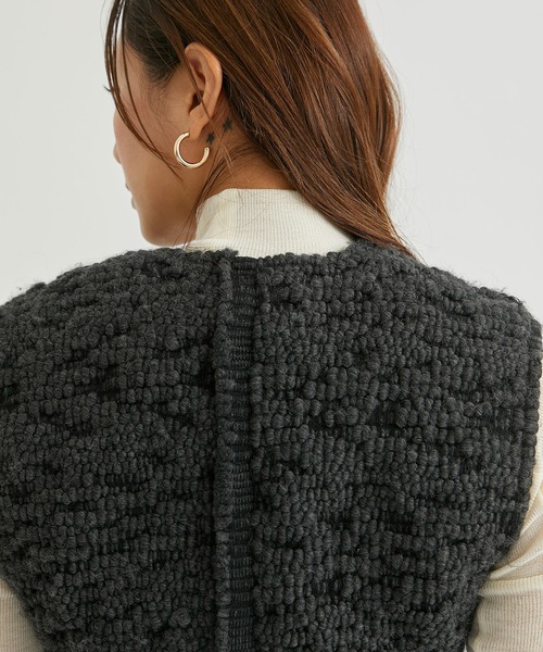 THE PERMANENT EYE(ザパーマネントアイ)の「【COATE/コート】ONE-PIECE/ワンピース(ワンピース・レディース・グレー・38)」の8枚目の写真