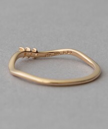 ete K10YG ウェーブ リング　ピンキーリング ete K10YG ウェーブ リング ピンキーリング ete（エテ）の