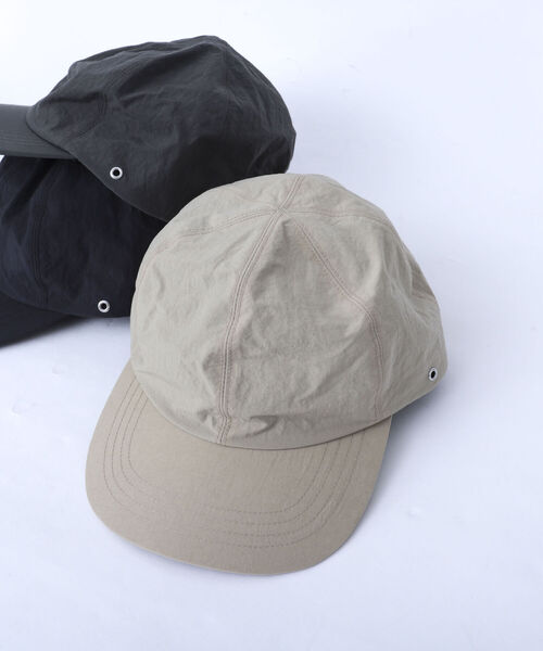 halo commodity(ハロ コモディティー)の「【halo commodity/ハロ コモディティー】Salt Path Cap h231-211(キャップ・メンズ・ブルー/グリーン/ベージュ/チャコールグレー/ブラック・FREE)」の4枚目の写真