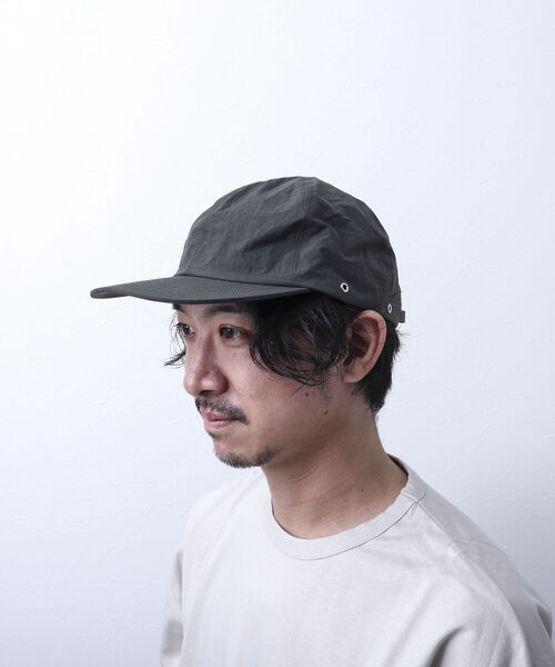 halo commodity(ハロ コモディティー)の「【halo commodity/ハロ コモディティー】Salt Path Cap h231-211(キャップ・メンズ・ブルー/グリーン/ベージュ/チャコールグレー/ブラック・FREE)」の18枚目の写真