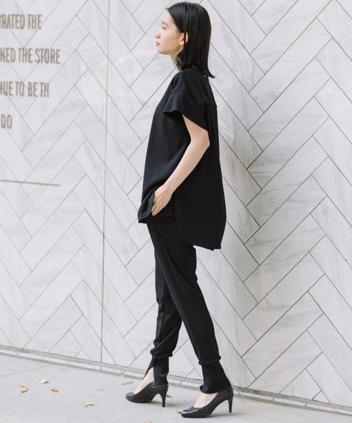 Munich（ミューニック）の「ストレッチツイルジャージジョガーパンツ（その他パンツ・レディース・カーキ/ブラック・XS/S/M）」の17枚目の写真