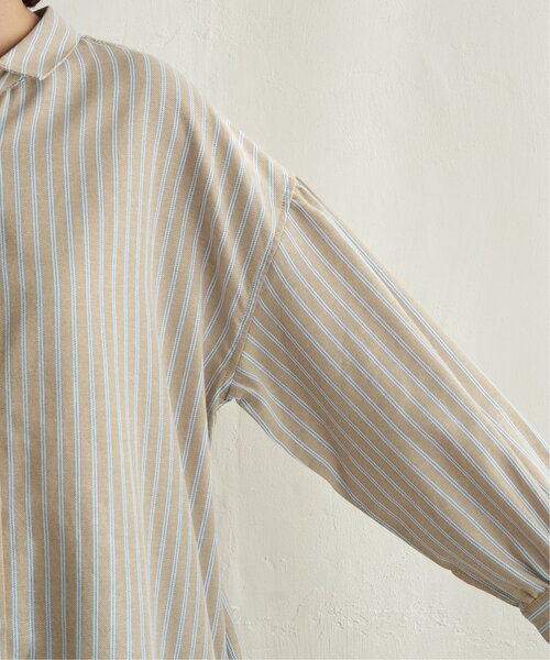 LBC（エルビーシー）の「ストライプ3WAYワンピース（シャツワンピース・レディース・ネイビー/ホワイト/ベージュ・L/M）」の21枚目の写真