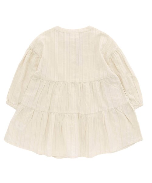 BREEZE（ブリーズ）の「ティアードシャツワンピ（ワンピース・キッズ・ブルー/ピンク/オフホワイト・80/120/100/130/140/110/90）」の7枚目の写真