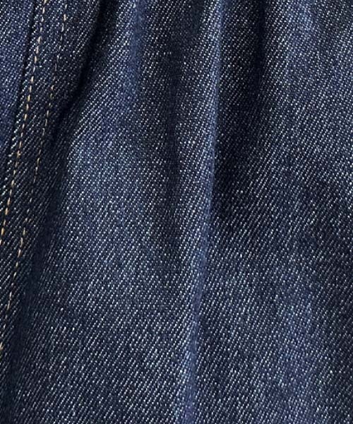 BEIDELLI（ベイデリー）の「[BELLIDE MADE] ウエストバンディングデニムワンピース（ワンピース・レディース・ブラック/ブルー/ブルー系その他/ブラック系その他・FREE）」の8枚目の写真
