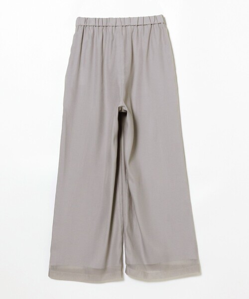 Ray BEAMS(レイビームス)の「Ray BEAMS / オーガンジー ワイド パンツ(その他パンツ・レディース・ブラック/グレー・0/1)」の13枚目の写真