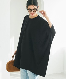 【WEB限定セール】エンボス加工ビッグシルエットトップス