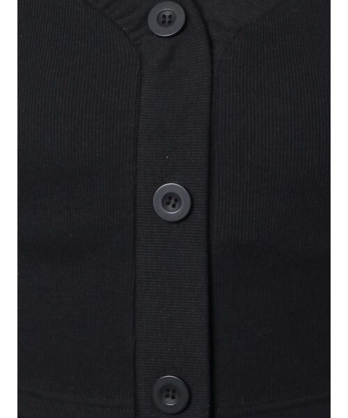 EMODA(エモダ)の「フロントボタンショートリブトップ(Tシャツ/カットソー・レディース・ホワイト/ブラック/ブルー・FREE)」の20枚目の写真